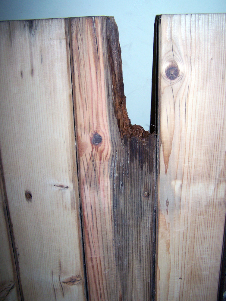 comment reparer volet en bois